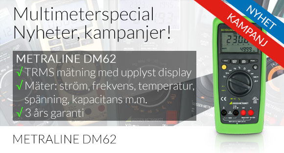 multimeter kampanj dm62 K N
