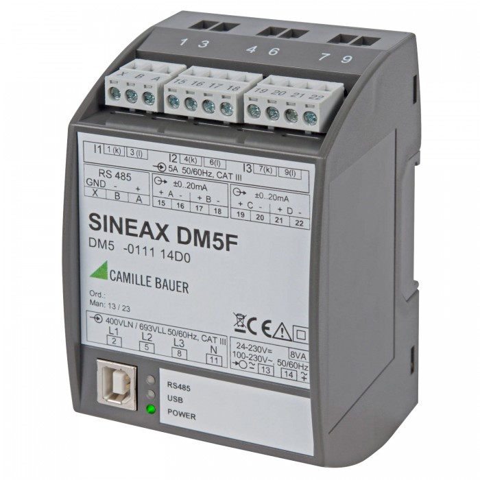 Camille Bauer Sineax DM5F