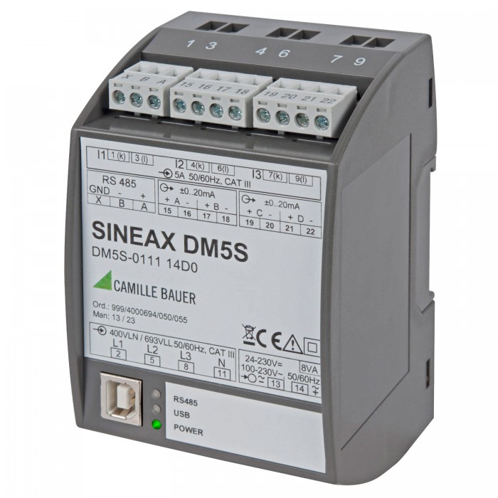 Camille Bauer Sineax DM5S